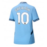 Manchester City Jack Grealish #10 Hjemmedrakt Dame 2024-25 Kortermet